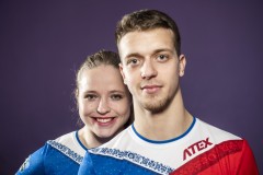 Martina Ptáčková s bratrem